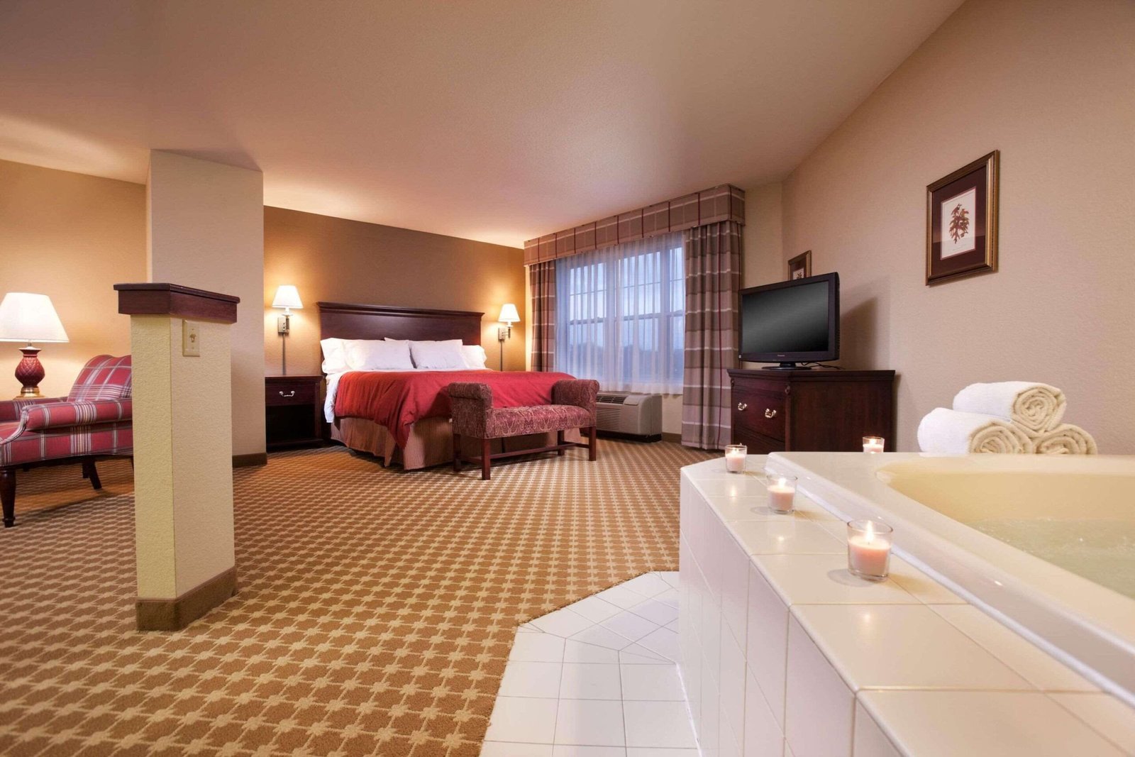 Country Inn & Suites by Radisson jacuzzi suite