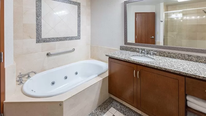 Drury Plaza Hotel St. Louis Chesterfield jacuzzi hot tub suite best overall