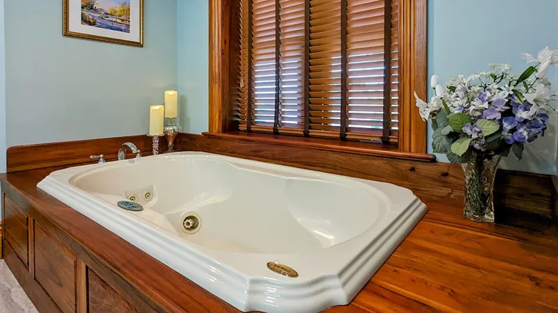 Gothic Heights Inn St. Louis jacuzzi suite adults-only most romantic