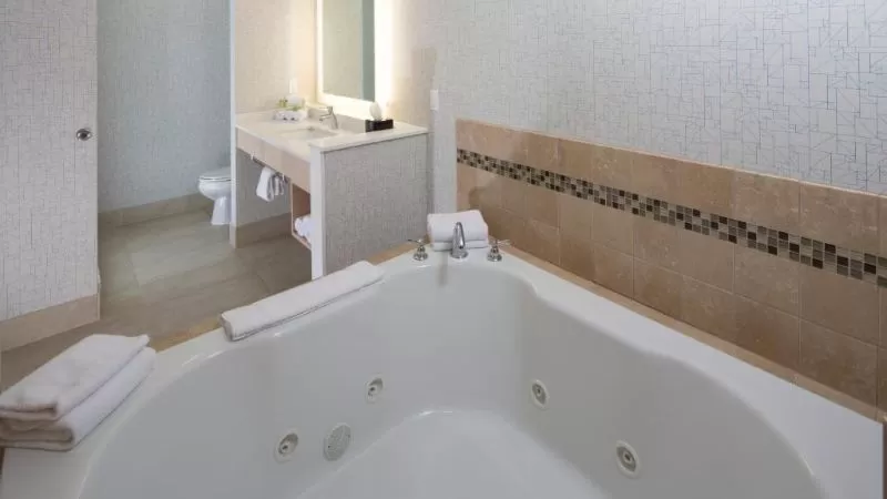 hotels with jacuzzi in room detroit
