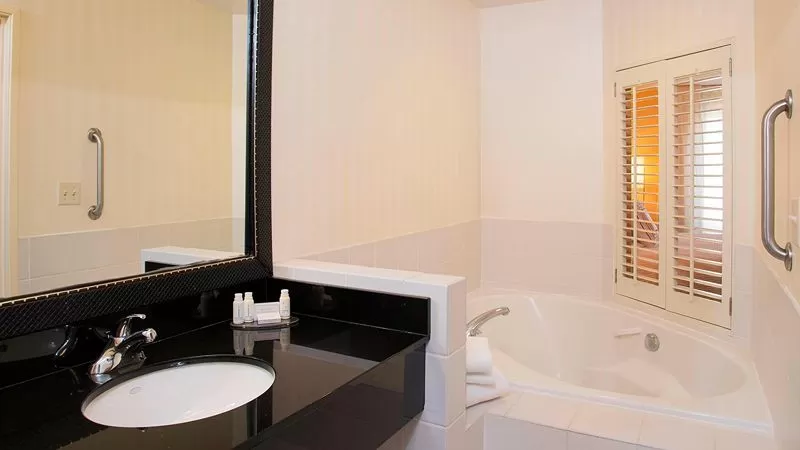 Fairfield Inn Suites Marriott Omaha Downtown jacuzzi suite best downtown location