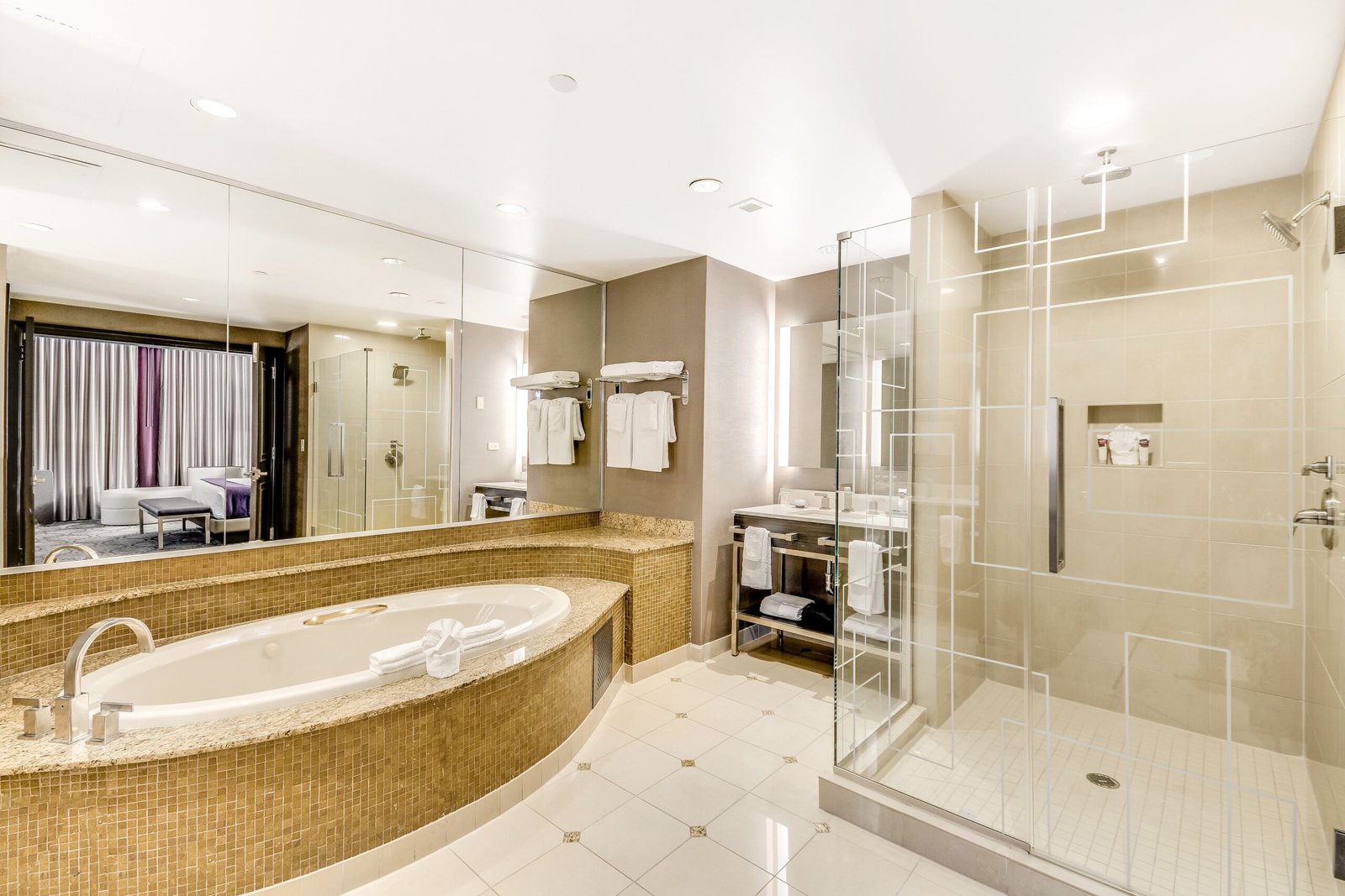 Harrah's Resort Atlantic City Hotel & Casino soaking tub suite best marina district casino