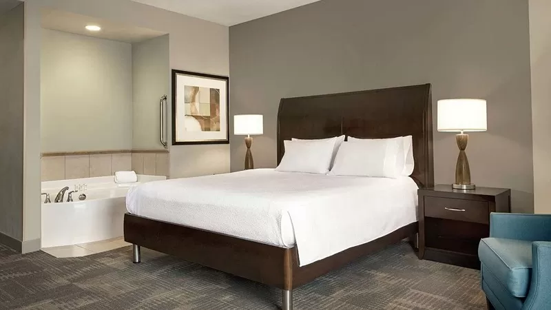 Hilton Garden Inn Minneapolis Downtown jacuzzi suite best downtown location